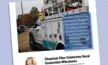 Choptank Fiber Celebrates Rural Connection Milestone